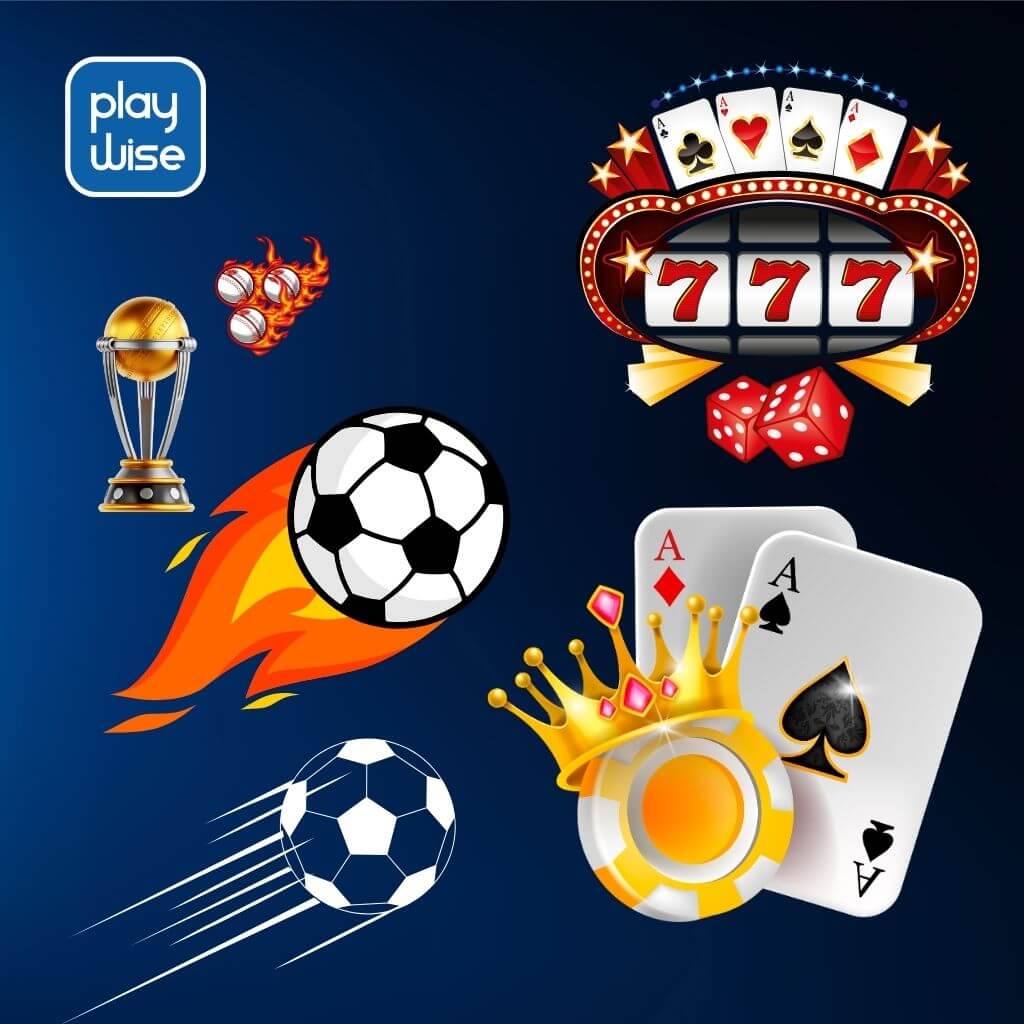 PlayWise sports and casino games banner